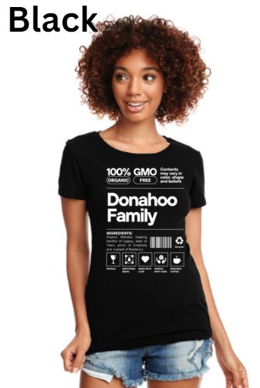 Donahoo Family Shirts Women's