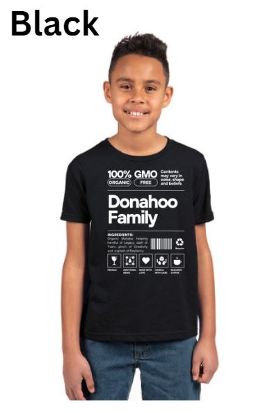 Donahoo Family Shirts Youth