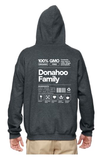 Donahoo Family Zip Up Hodie