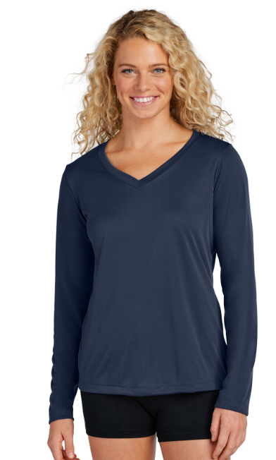 Women's LONG Sleeve V-Neck - Arizona Pickleball Players League