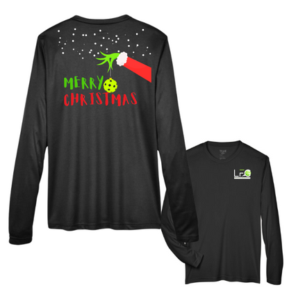 Merry Christmas Grinch Pickleball - Holiday Pickleball Shirt