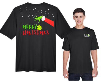 Merry Christmas Grinch Pickleball - Holiday Pickleball Shirt