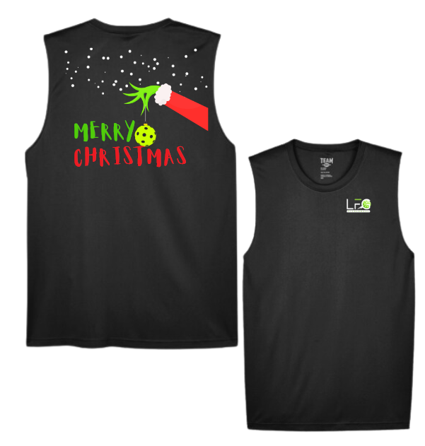 Merry Christmas Grinch Pickleball - Holiday Pickleball Shirt