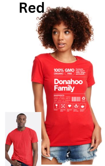 Donahoo Family Shirts Women's