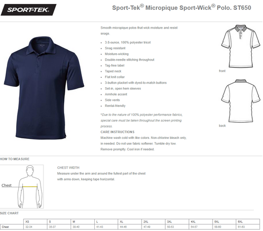 Florida Team Pickleball League Polo