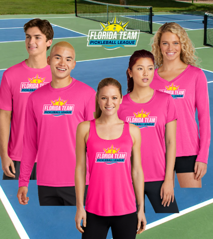 Neon Pink - Florida Team Pickleball League