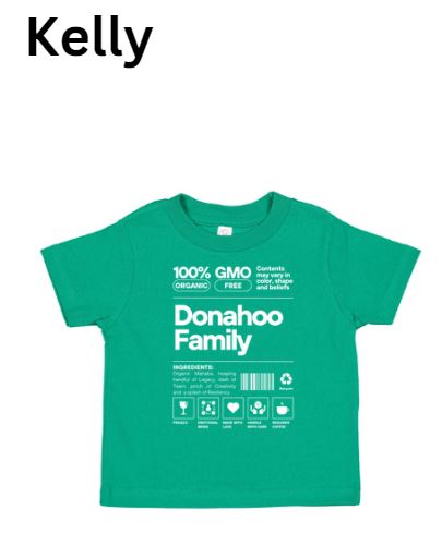 Donahoo Family Shirts Toddler