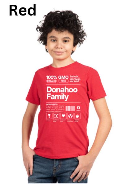 Donahoo Family Shirts Youth